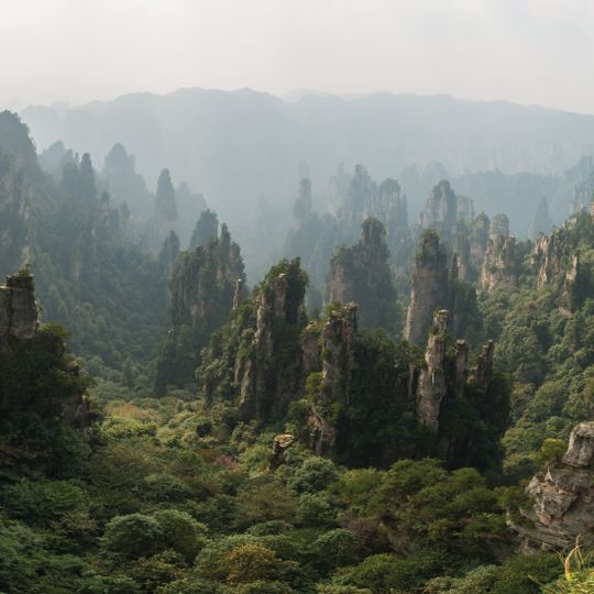 Parque forestal nacional de Zhangjiajie