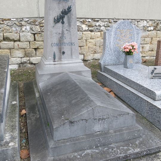 Tombeau d'Alexis Lepère