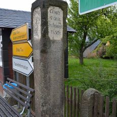 Marker stone Hauptstraße