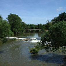 Road bridge over the Sázava in Čerčany