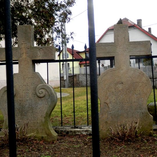 Kostol sv. Alžbety, náhrobníky-súbor