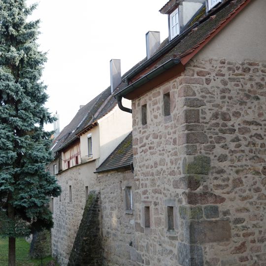 City walls of Merkendorf
