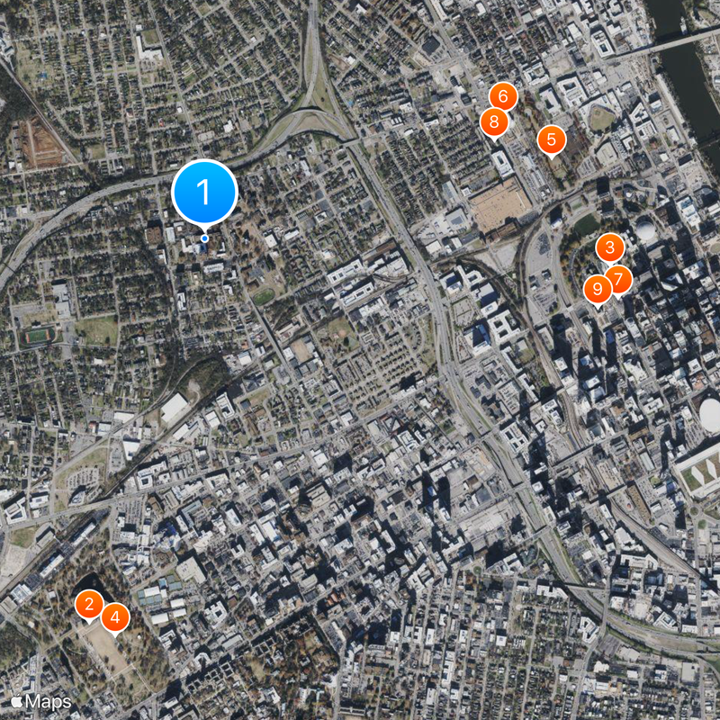 Meharry Medical College Map