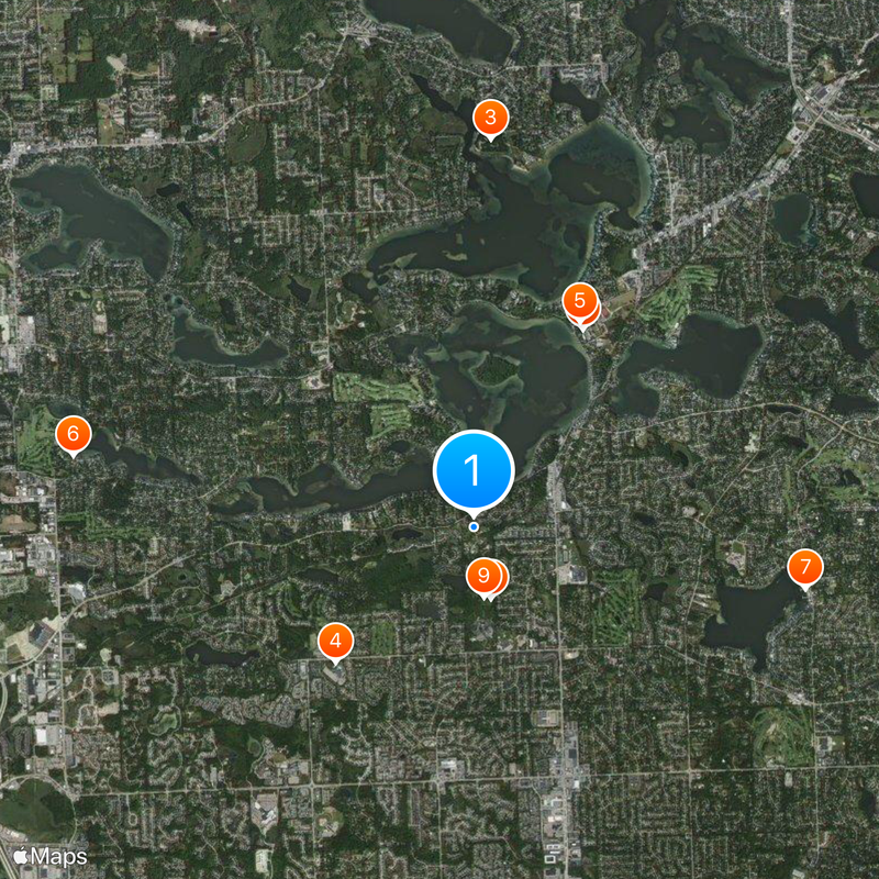 West Bloomfield Township Map