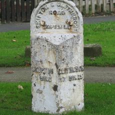 Milestone, nr Broughton Grove, E end of Skipton
