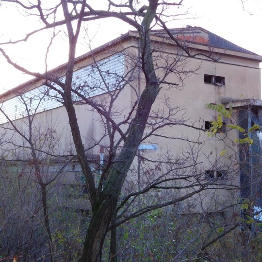 Industrial building near Michle heating plant