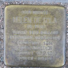 Stolperstein en memoria de Helen de Sola