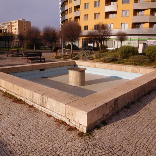 Fountain near Jabloňová and Ostružinová streets