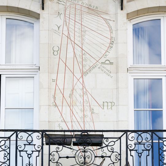 Méridienne de la place de la Bourse