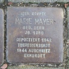 Stolperstein à la mémoire de Marie Mayer