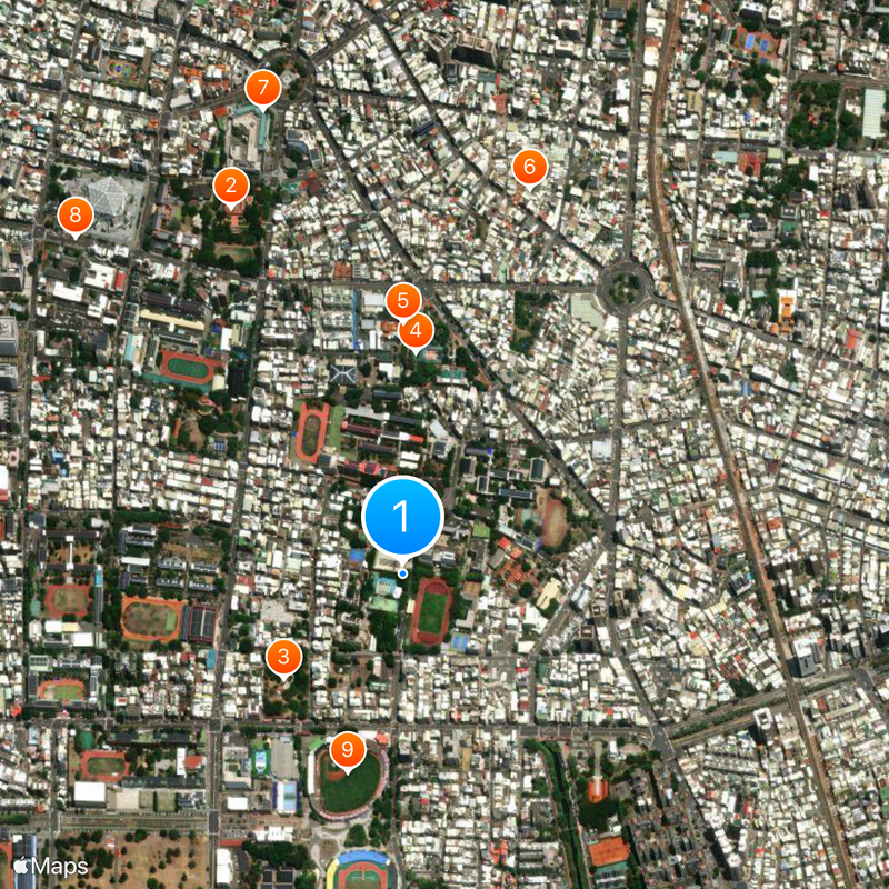 National University of Tainan Map