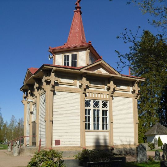 The old cemetery chapel
