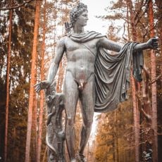 Apollo Belvedere - replica in Pavlovsk Park, Old Silvia