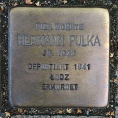 Stolperstein em memória de Hermann Pulka