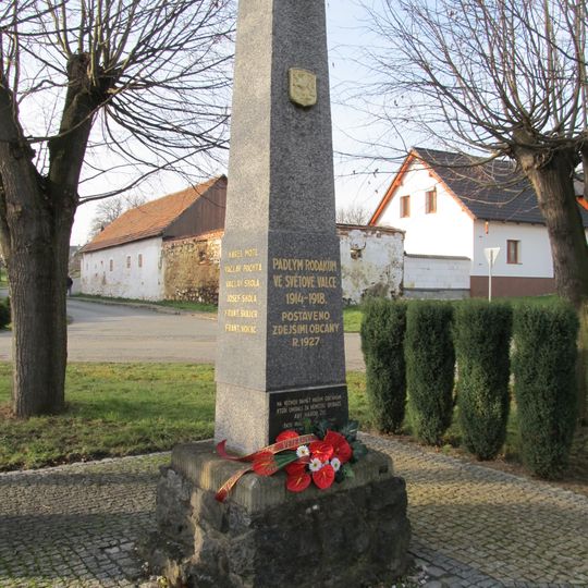 Pomník padlým v Horní Lukavici