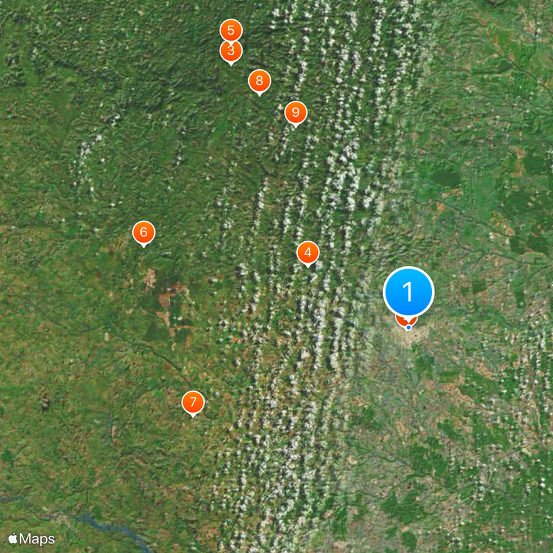 Teixeira de Freitas Map