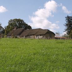 Barton Farmhouse And Attached Barn To North