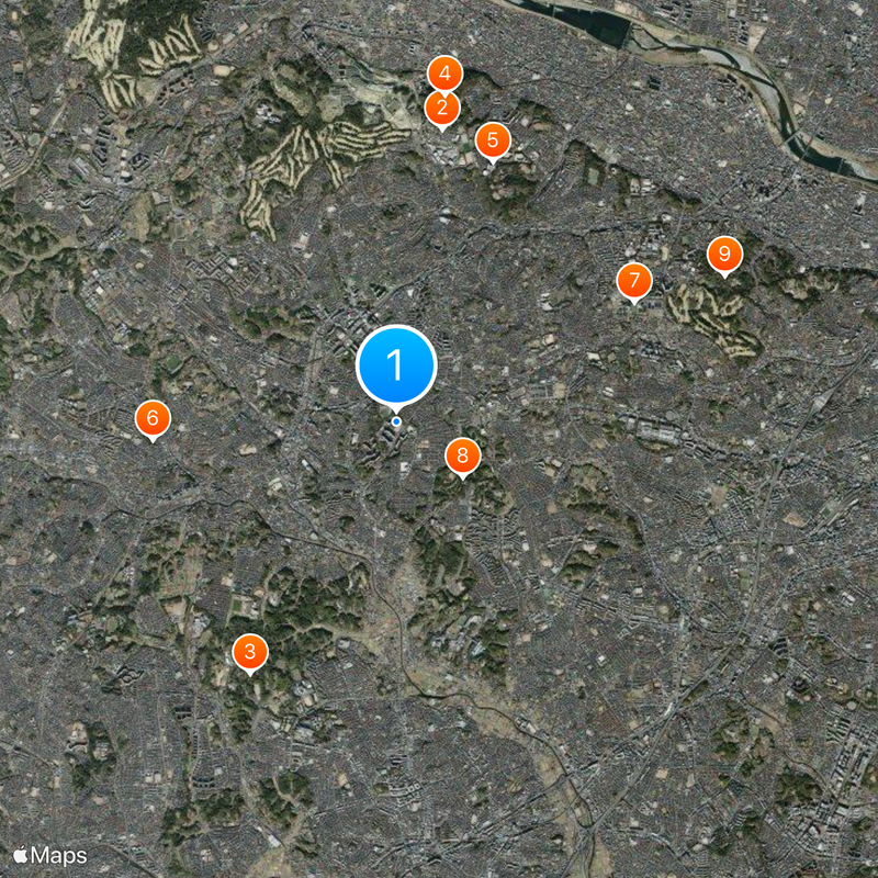 Japan Institute of the Moving Image Map