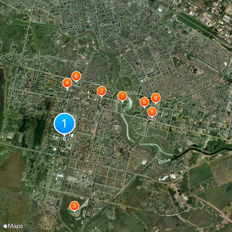 Astana Arena Map