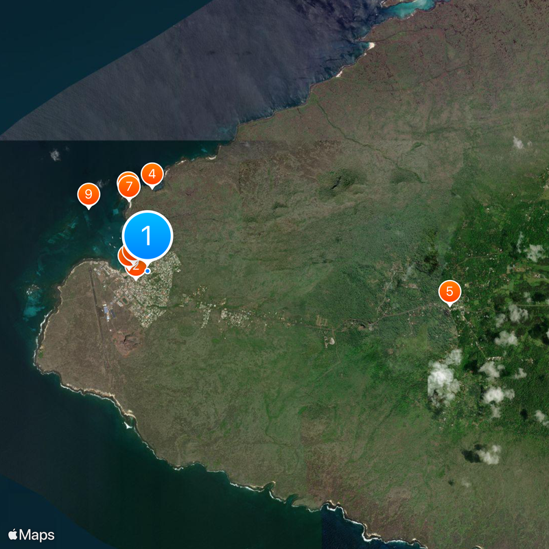 Puerto Baquerizo Moreno Map