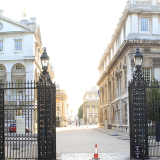 Gate Lodges at East Gate of Royal Naval College