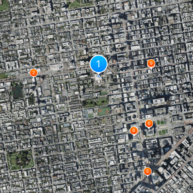 Cathedral of Saint Mary of the Assumption Karte