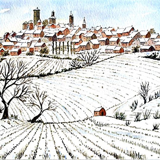 Basilique et colline de Vézelay