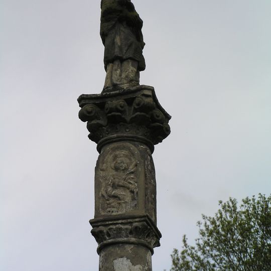 Saint John of Nepomuk column in Kacanovy