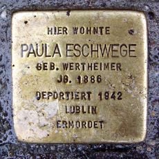 Paula Eschwege geb. Wertheimer