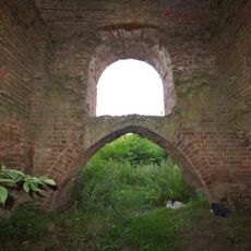 Ruins of Lutheran church in Borki
