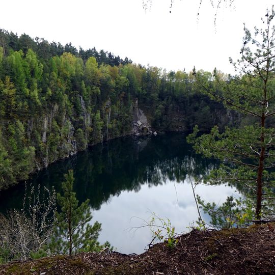 Ehemaliger Granitbruch NE von Gumping