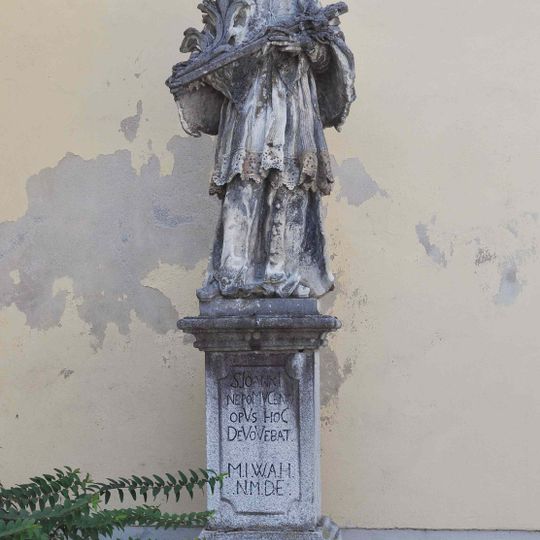 Pfarrkirchen bei Bad Hall, statue of John of Nepomuk