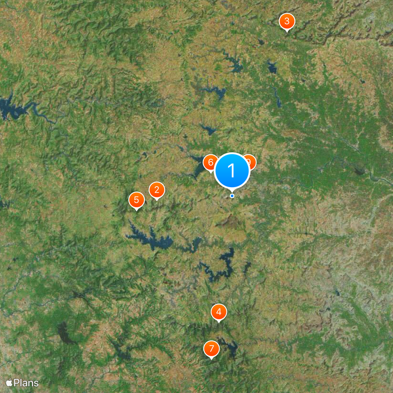 Cuevas de Nasik Mapa