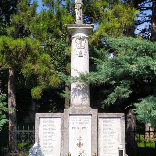 Pomník padlým v I. sv. vojne, stĺp