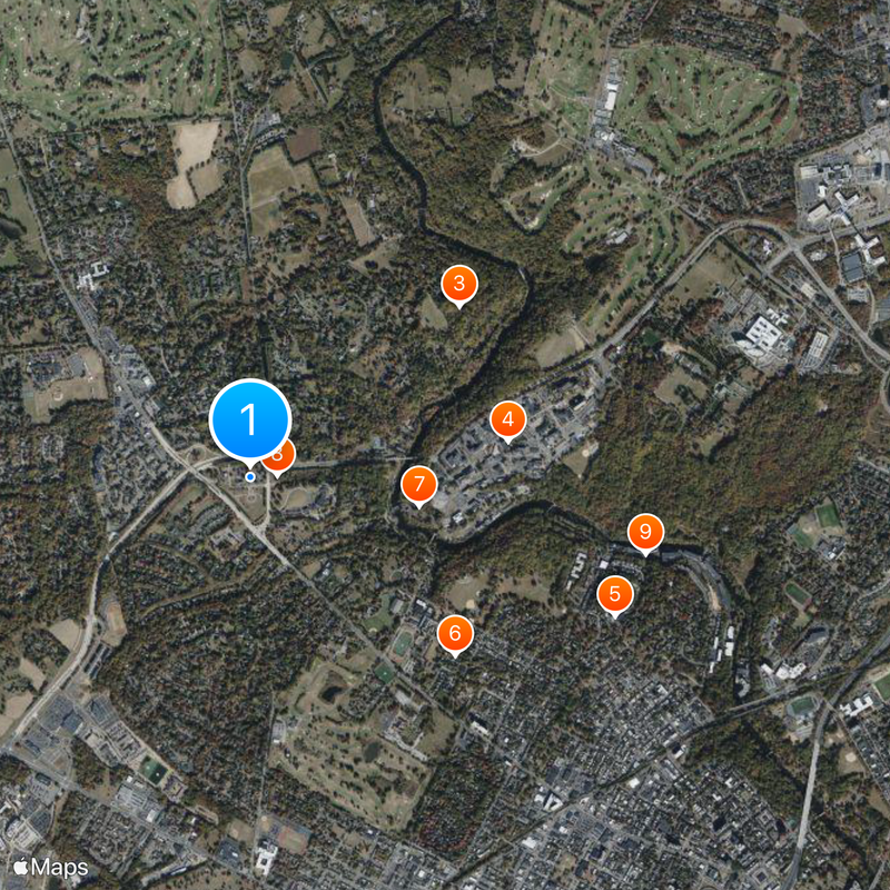 St. Joseph's on the Brandywine Map