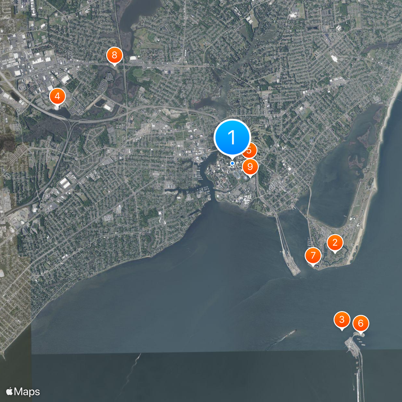 Hampton University Map