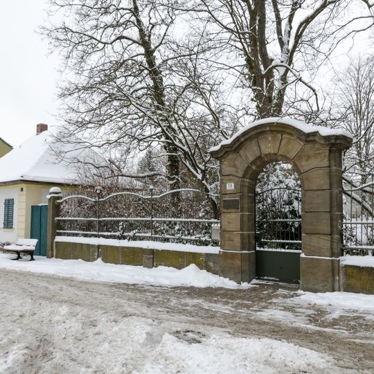 Einfriedung Triesdorfer Straße 15; Triesdorfer Straße 21 in Ansbach