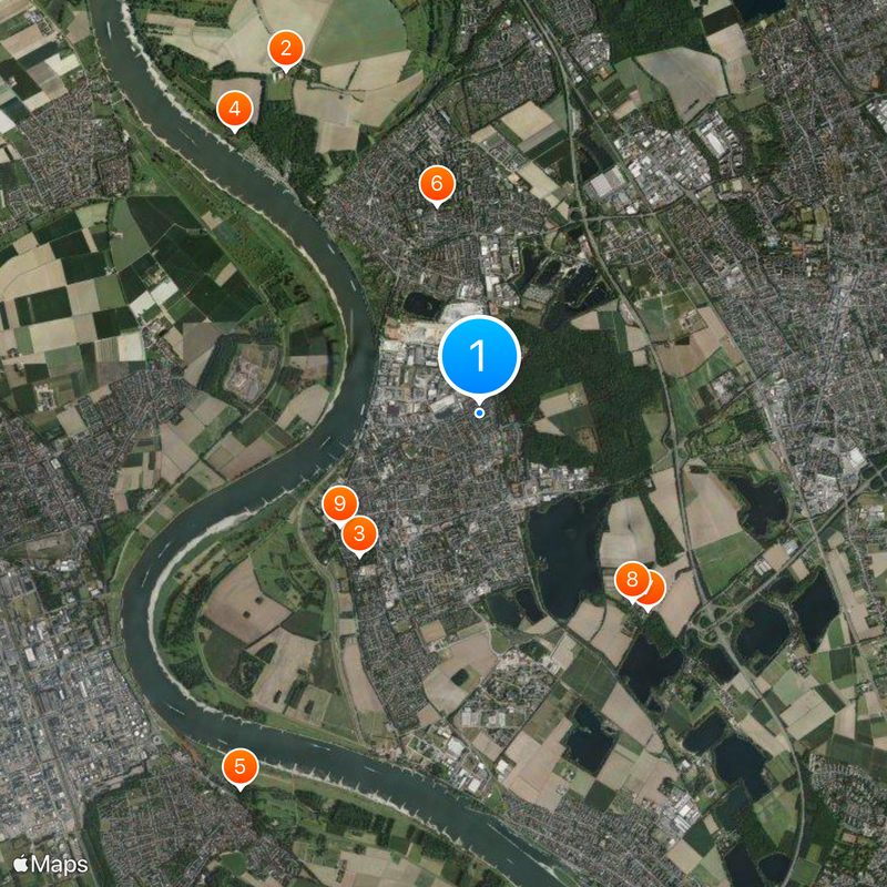 Monheim am Rhein Mappa