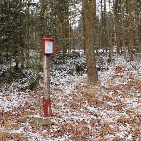 Obrázek u Bouzova na okraji lesa