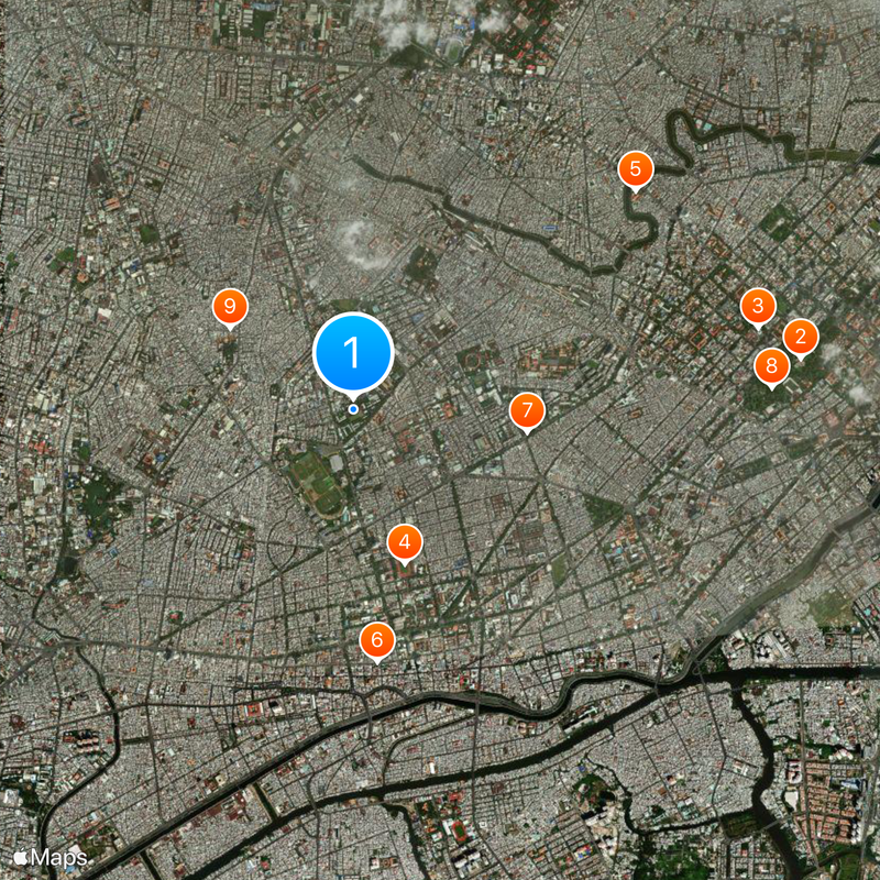 Ho Chi Minh City University of Technology Map