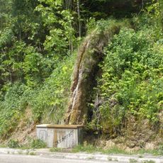 Quellgebiet mit Kalktuff-Ablagerung