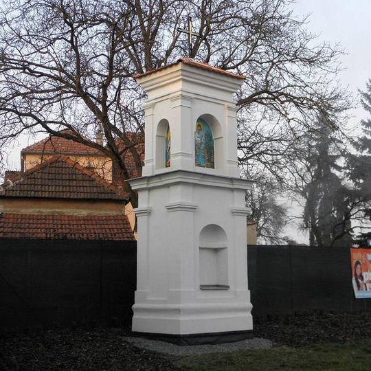 Boží muka v Říčanech na ulici Brněnská