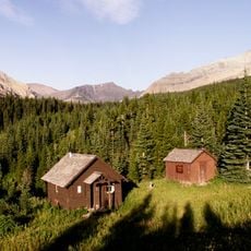 Slide Lake-Otatso Creek Patrol Cabin and Woodshed