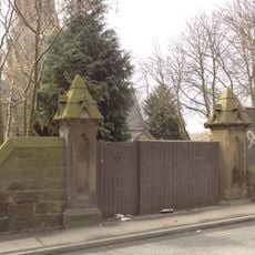 Boundary Wall With Piers And Railings To Church Of St Matthias