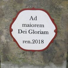 Kříž u cesty na severním okraji Krásného Studence