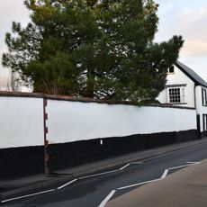 North Garden Wall of No 2