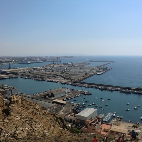 Fishing port of Almería
