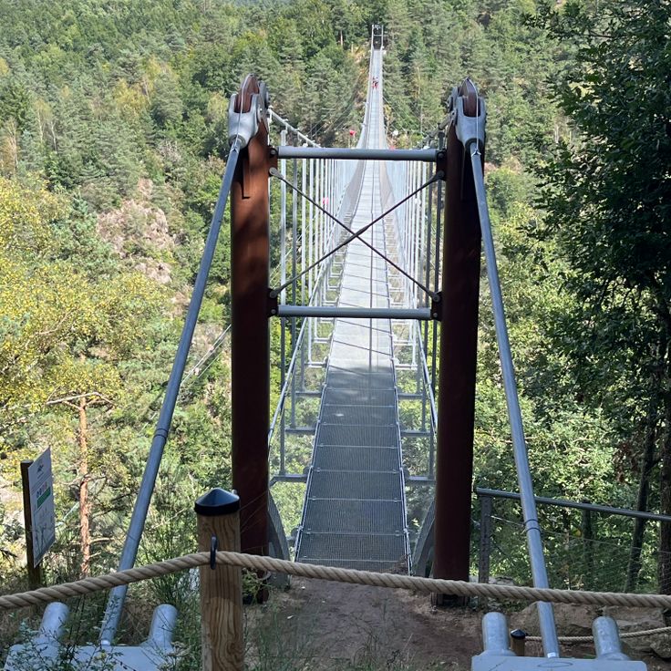 Passerelle himalayenne des gorges du Lignon