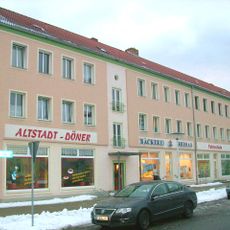 Mehrfamilienhaus der Wohnanlage Westrandbebauung Schulstraße 19a, 19b