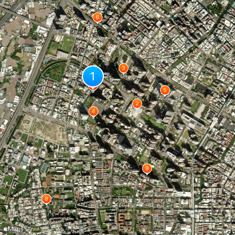 Taichung Commercial Bank Headquarters Kaart